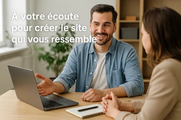 Illustration création site web